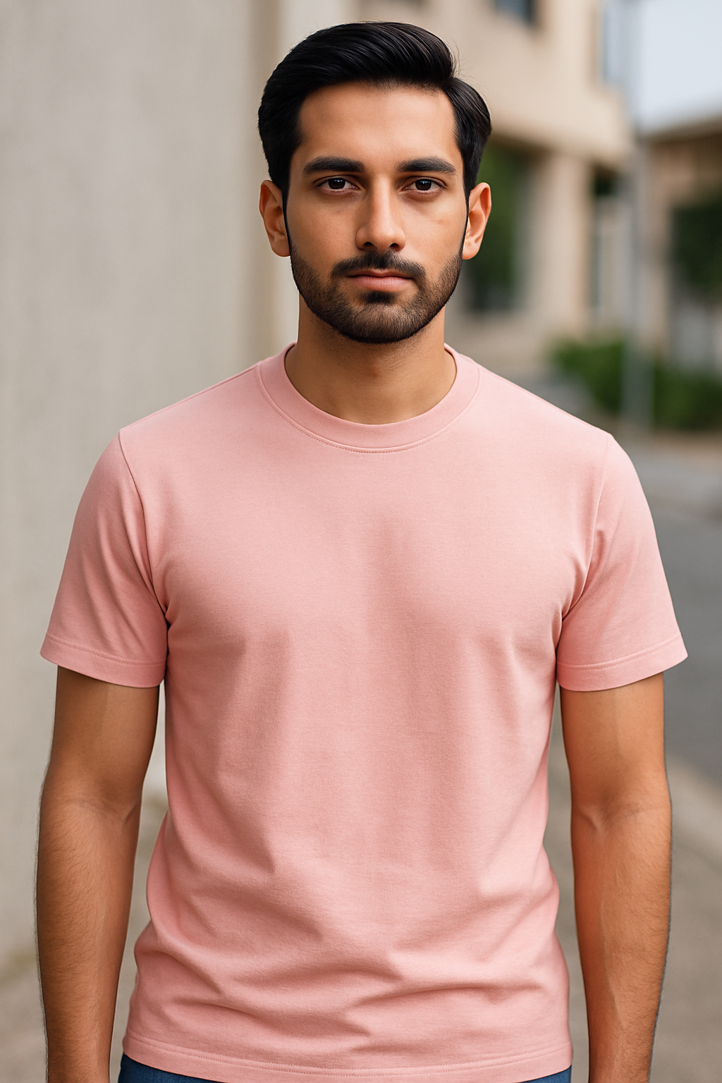 Basic T-shirt (Salmon peach)