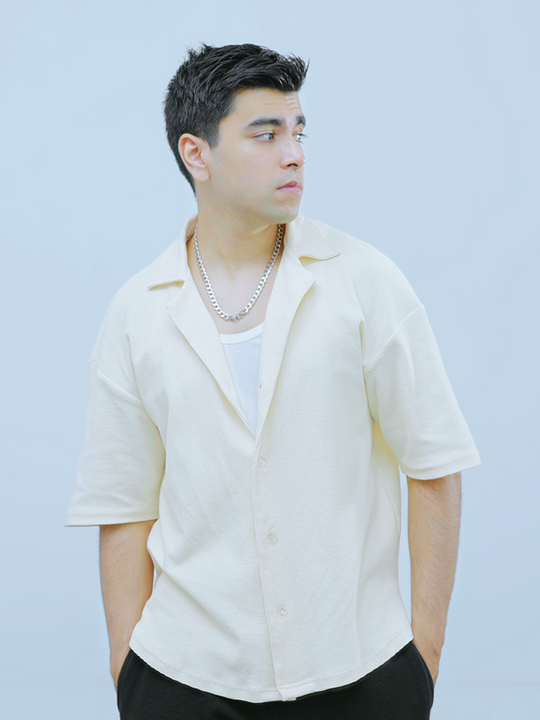 Oversized Shirt - Cream