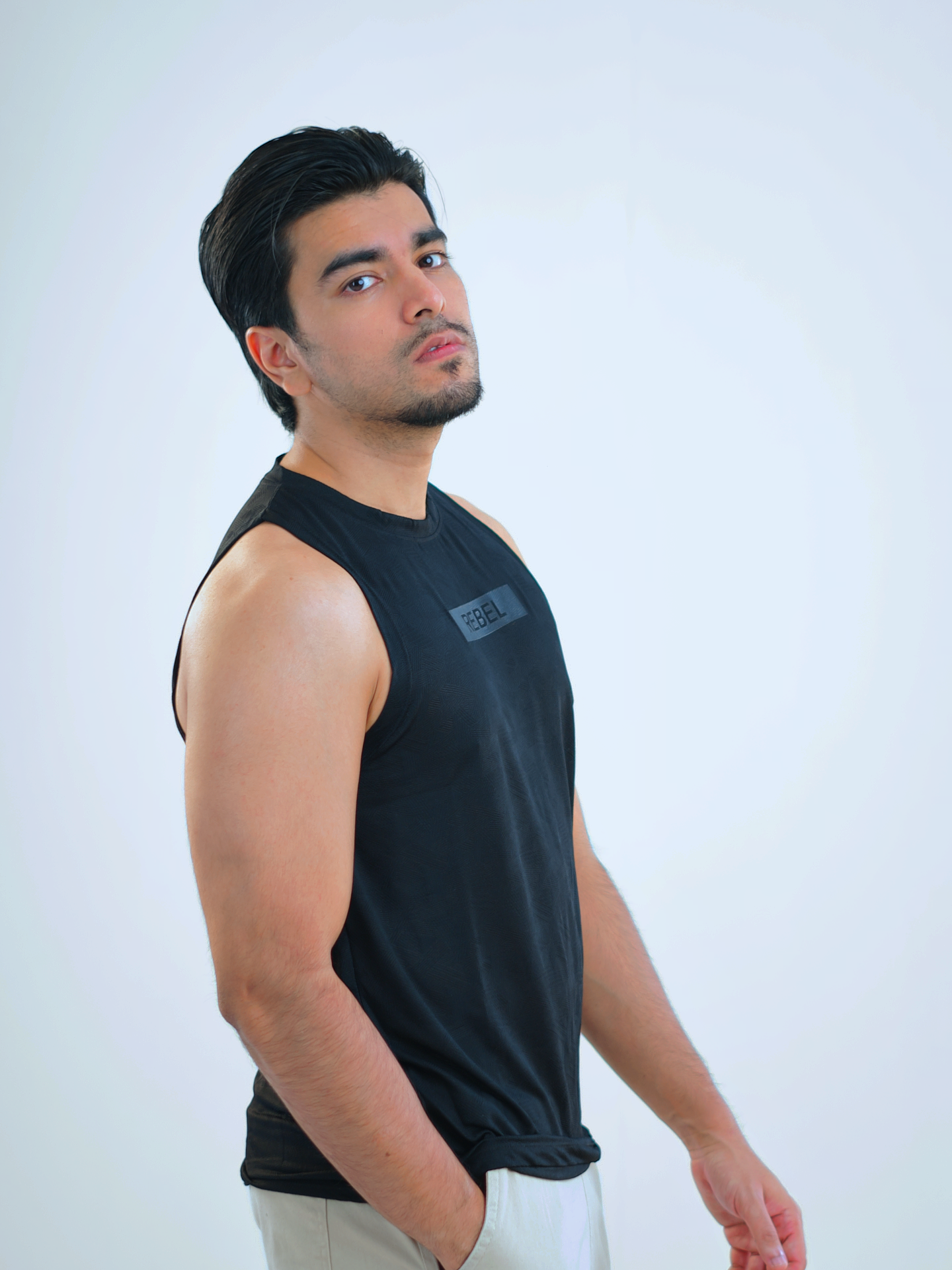 Gym Tank | Rebel Black