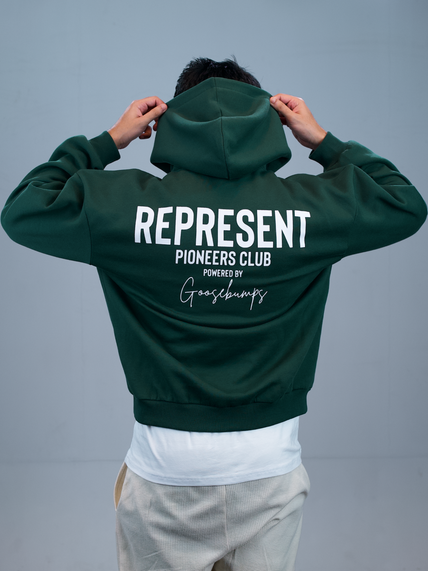 Oversized Hoodie - Forest Green