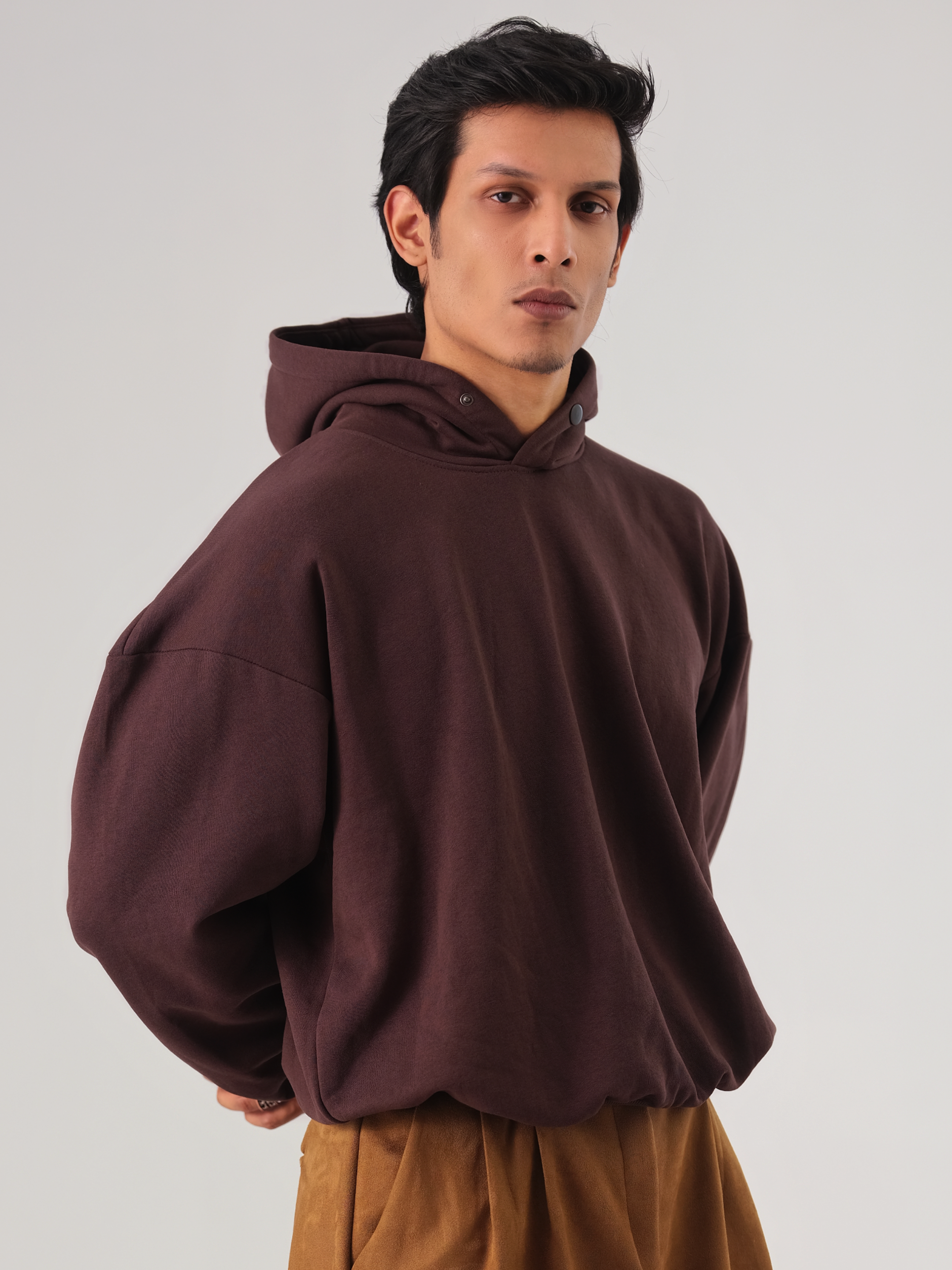 HOODIE | DARK BROWN