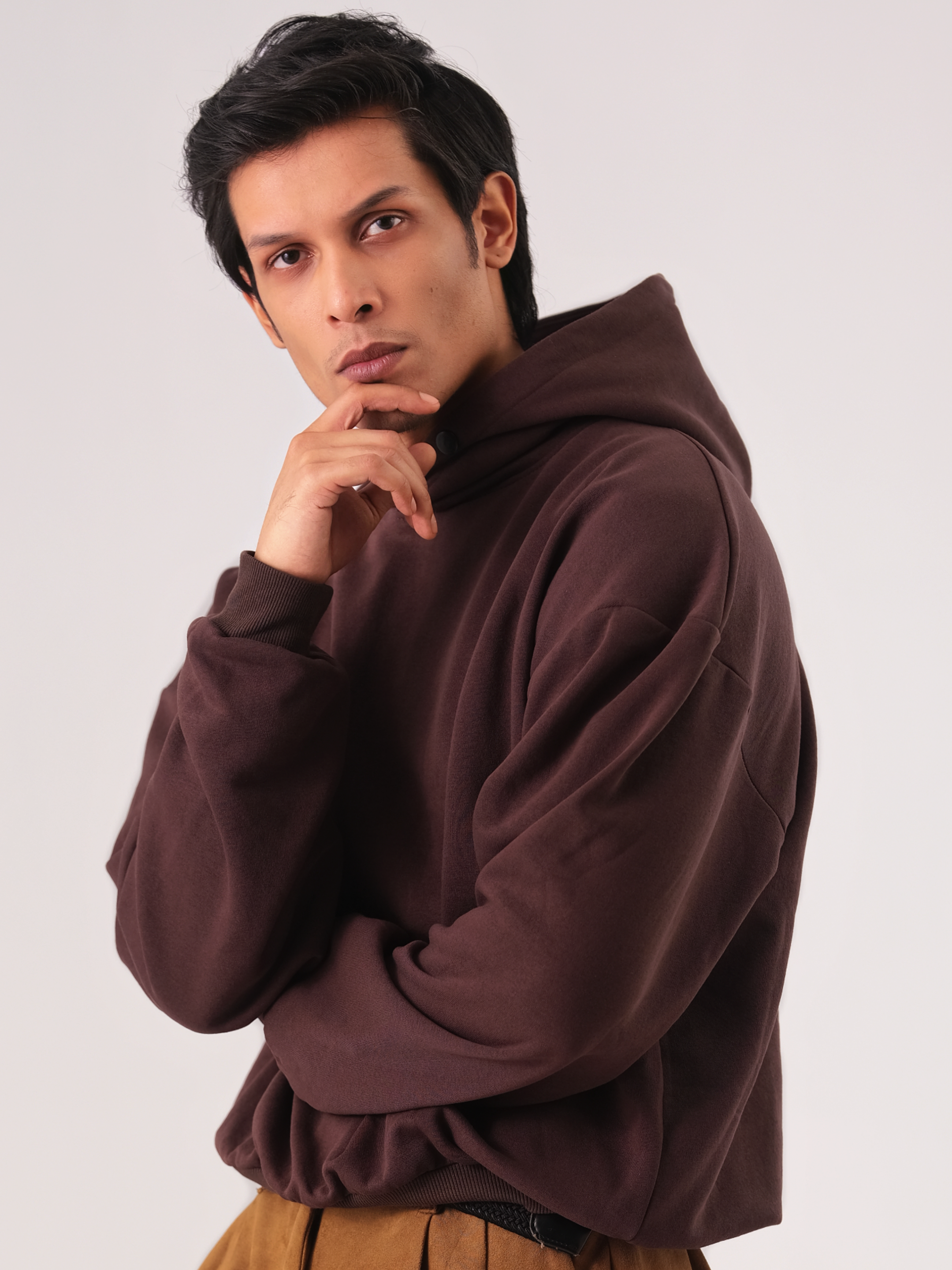 HOODIE | DARK BROWN