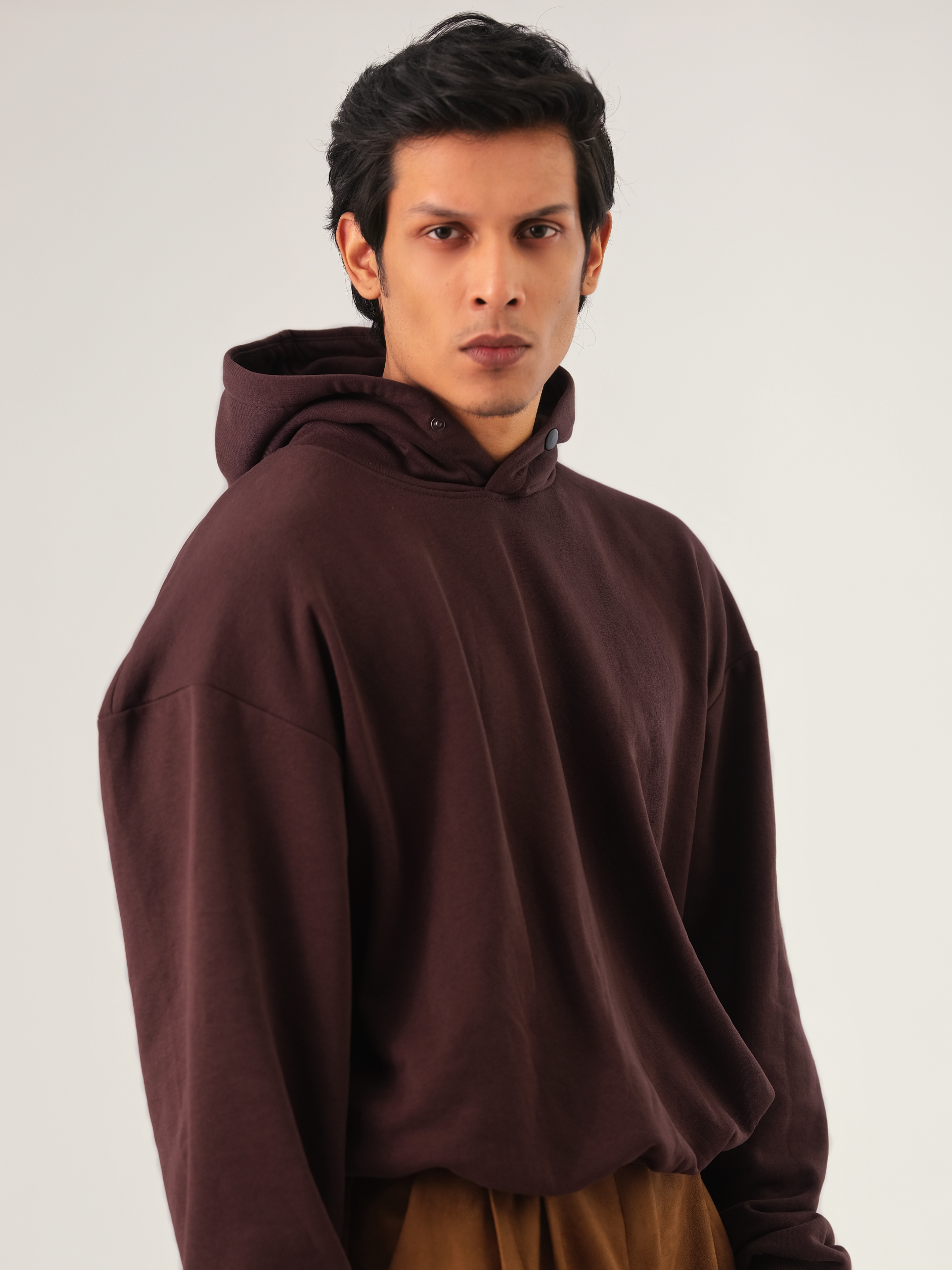 HOODIE | DARK BROWN