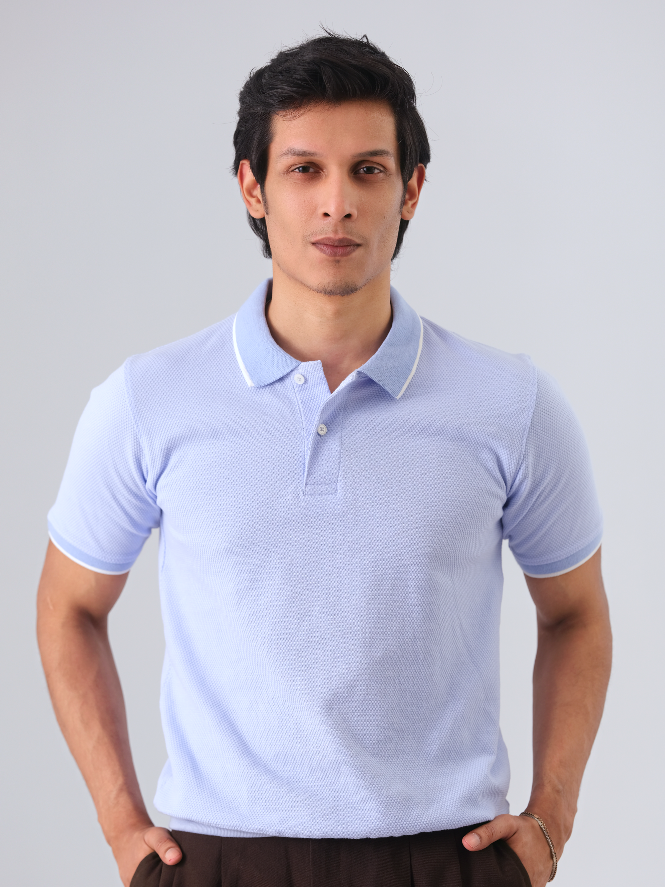 Polo t-shirt | Powder Blue