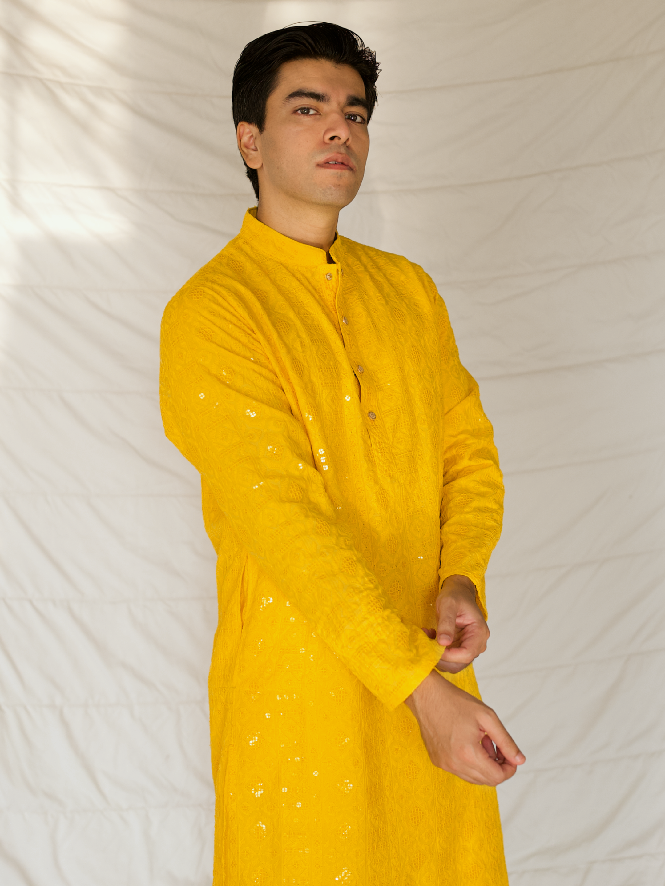 EID PANJABI - Spring Yellow