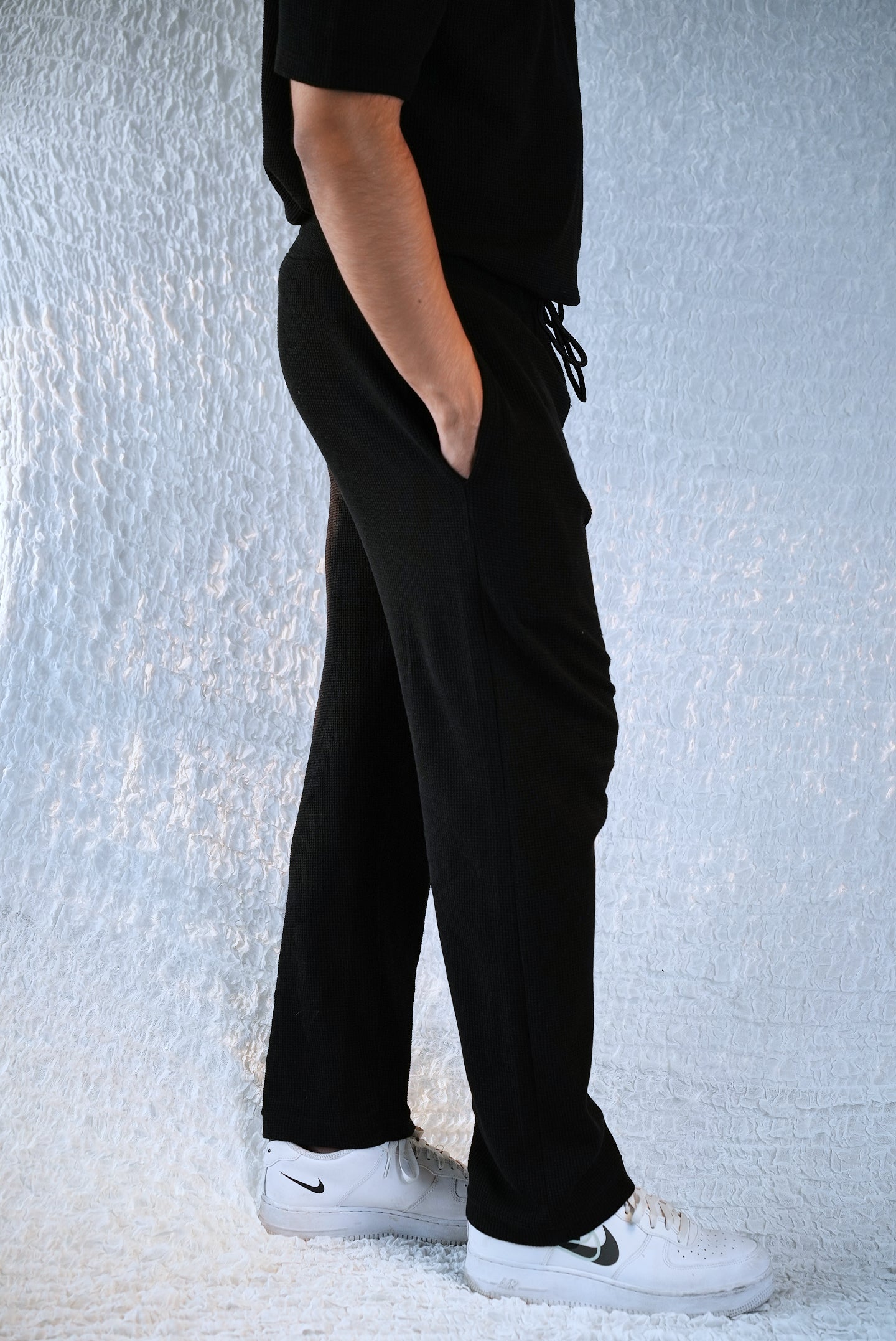 BAGGY PANTS - Cream White