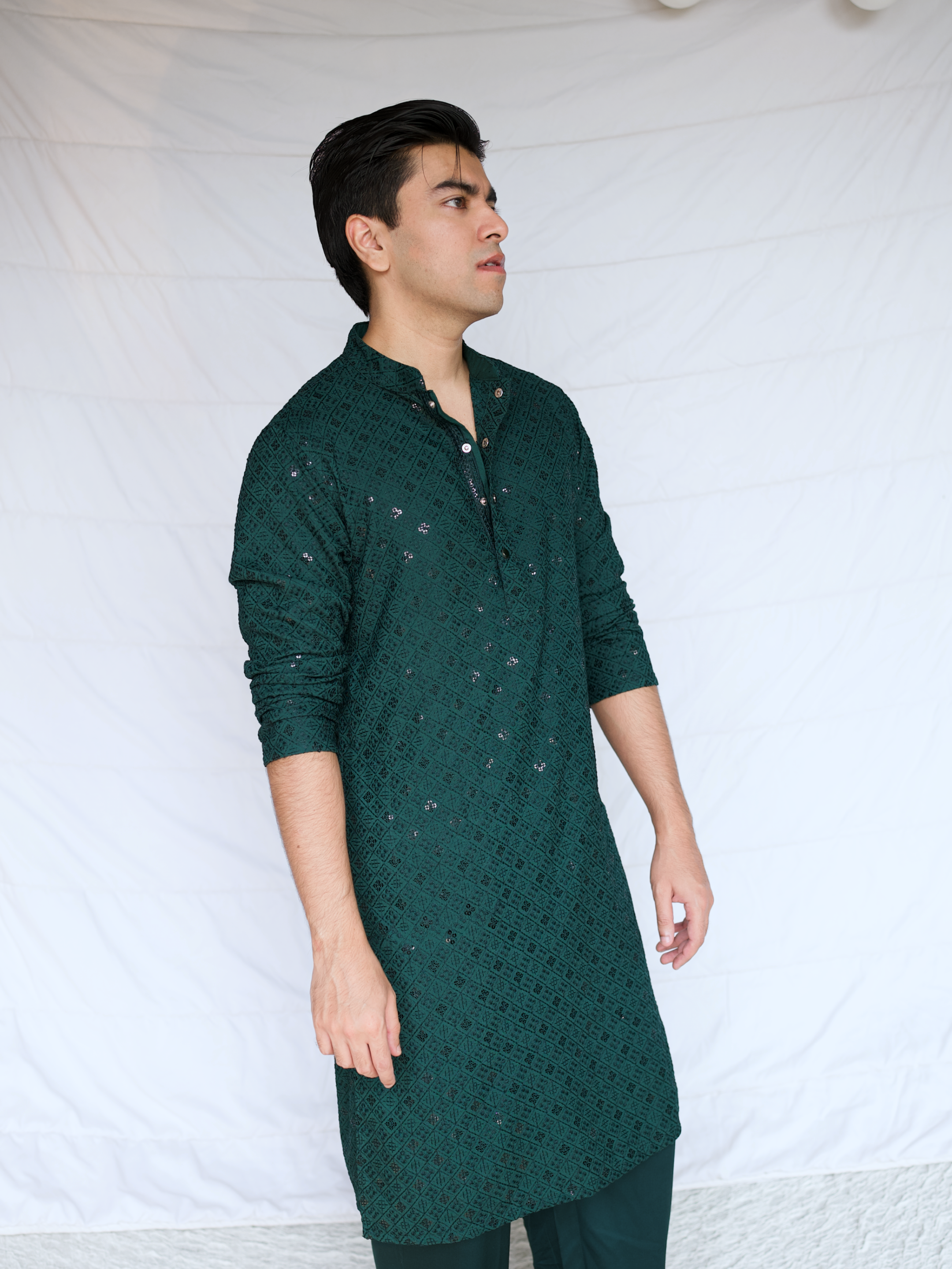 EID PANJABI - GREEN