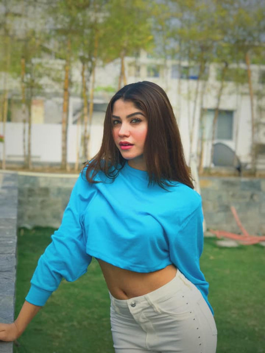 Full sleeve Crop-top