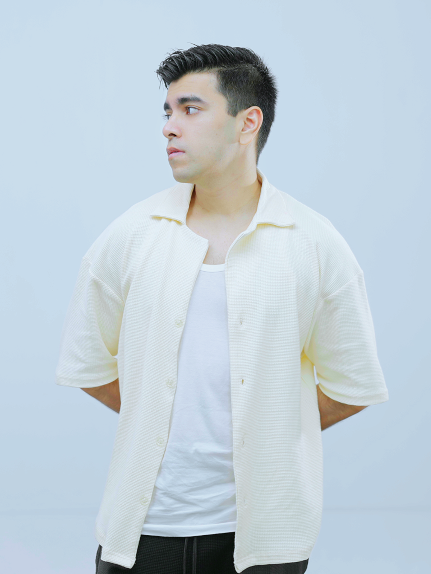 Oversized Shirt - Cream