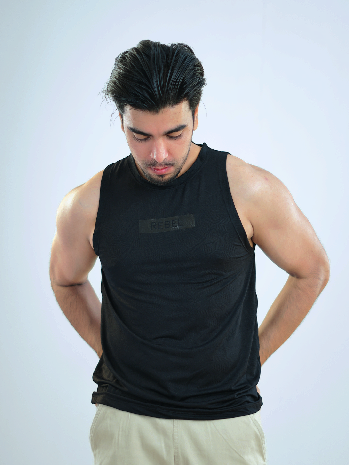 Gym Tank | Rebel Black