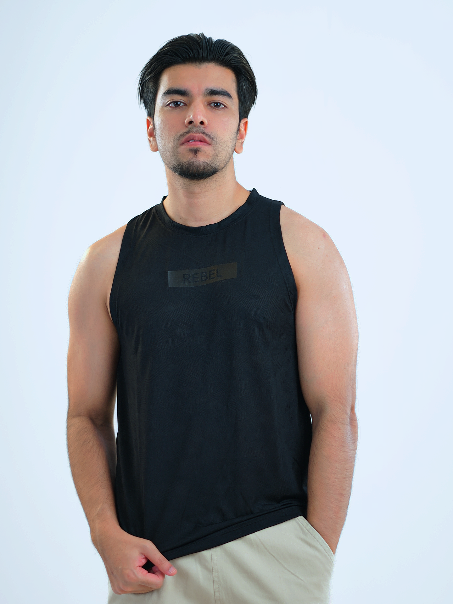 Gym Tank | Rebel Black