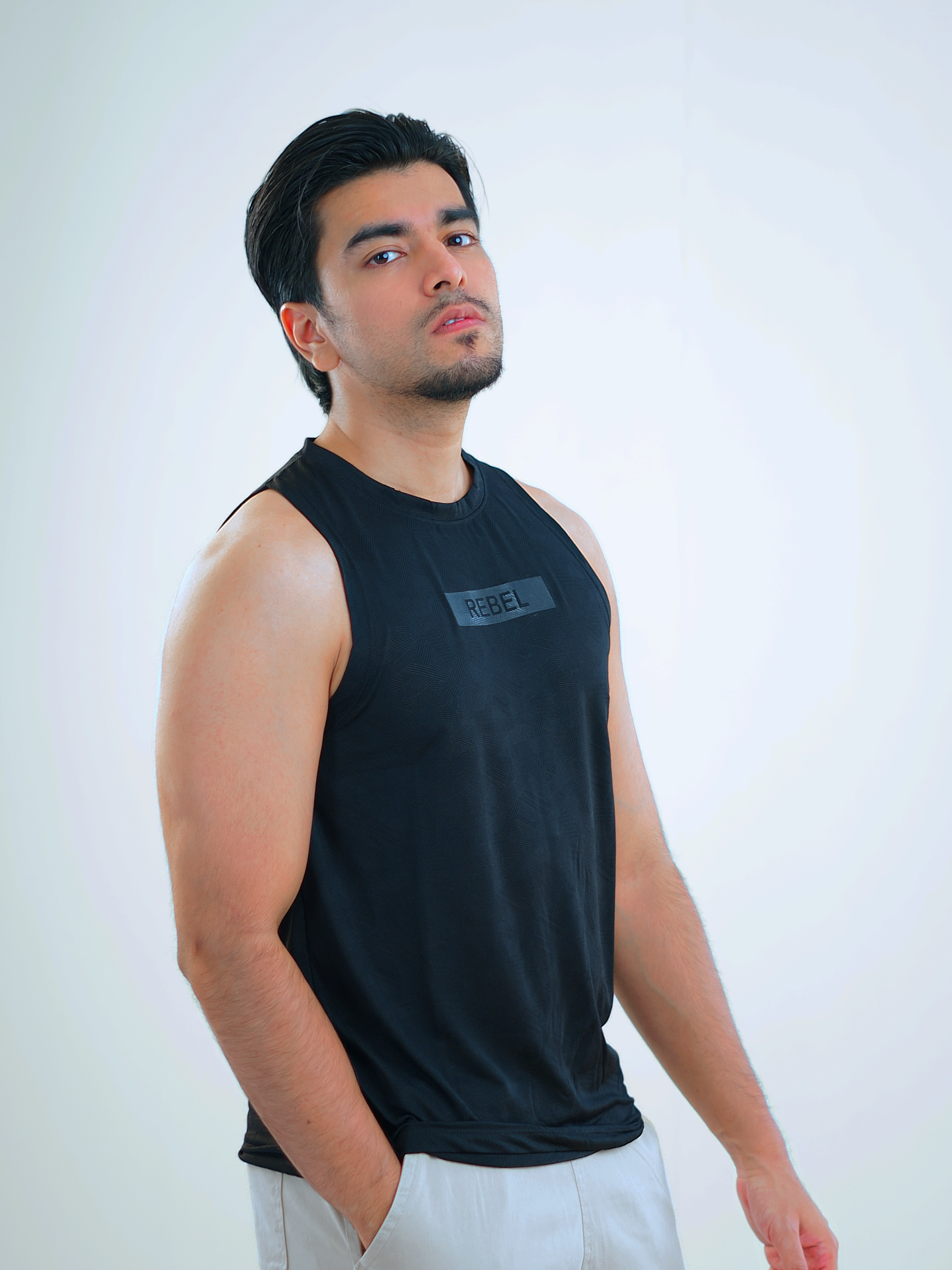 Gym Tank | Rebel Black