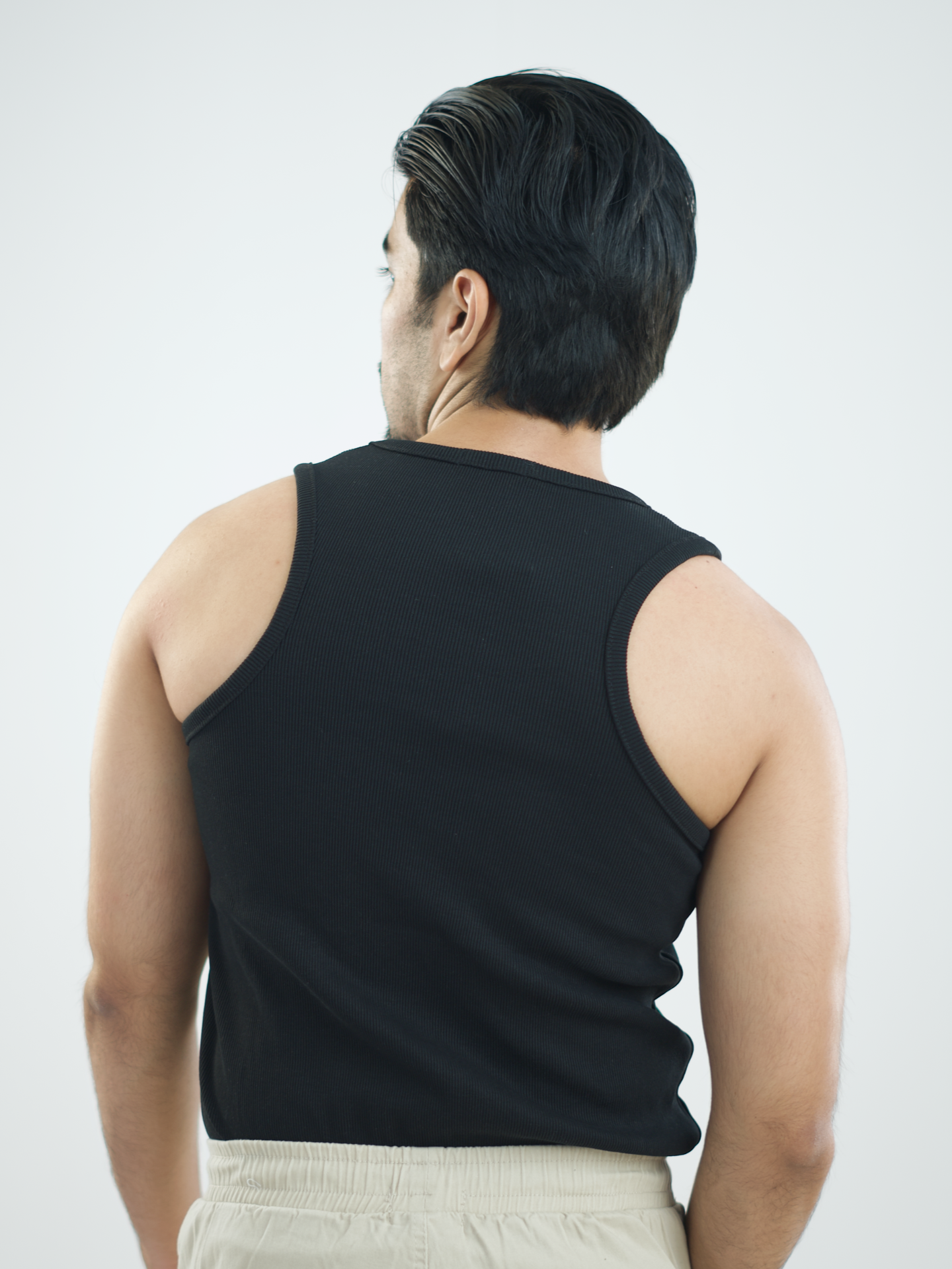 Mens Inner Vest - BLACK