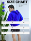 ZIPPED HOODIE - Electric Blue