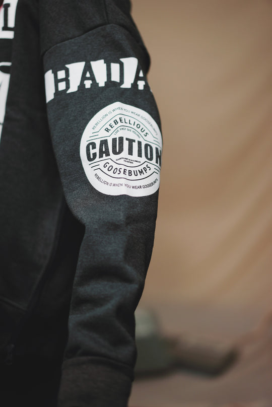 Sweatshirt - Zip dark grey