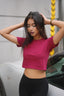 Crop top - Blood Red