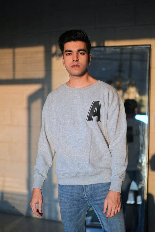 Sweatshirt - Light grey