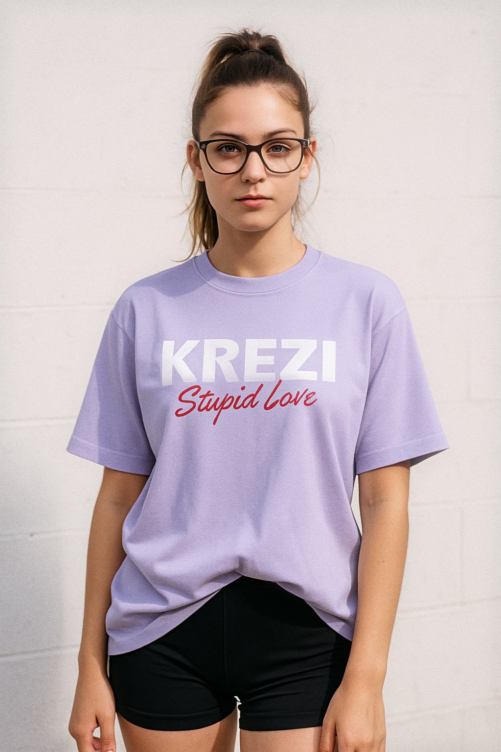 DROP SHOULDER - Krezi Purple