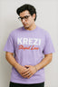 DROP SHOULDER - Krezi Purple