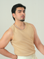Mens Inner Vest - Beige