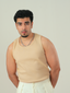 Mens Inner Vest - Beige