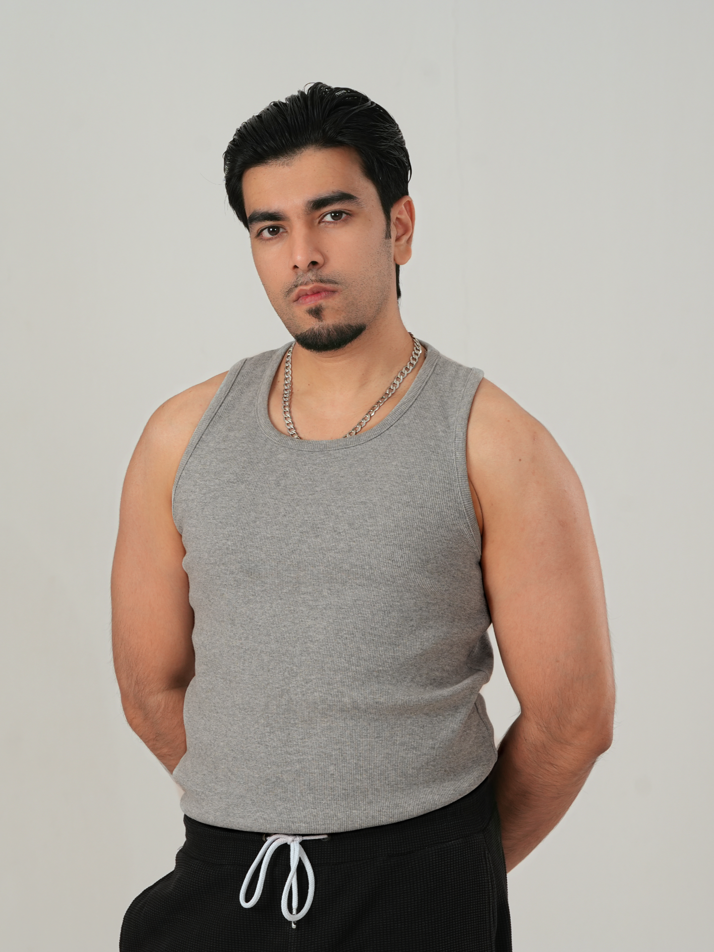 Mens Inner Vest - Grey