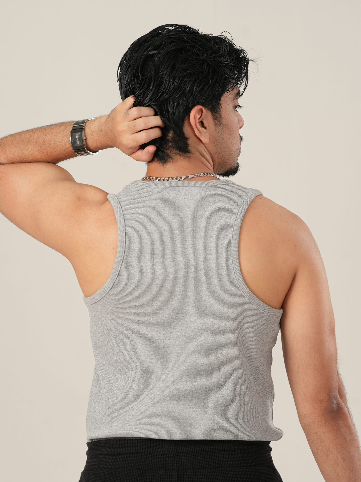 Mens Inner Vest - Grey