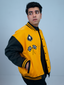 Varsity Jacket - Mustard Yellow