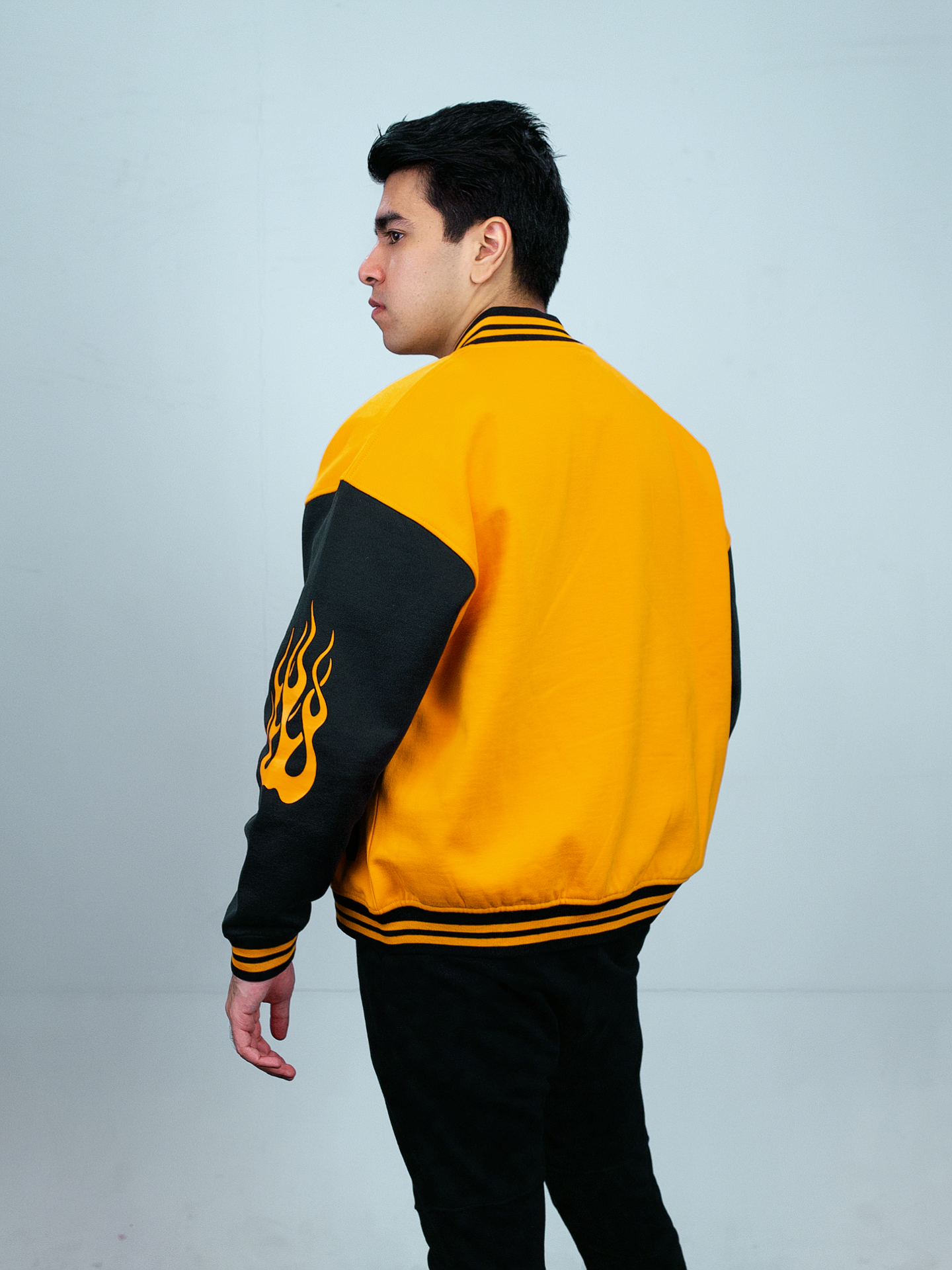 Varsity Jacket - Mustard Yellow