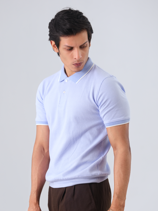 Polo t-shirt | Powder Blue