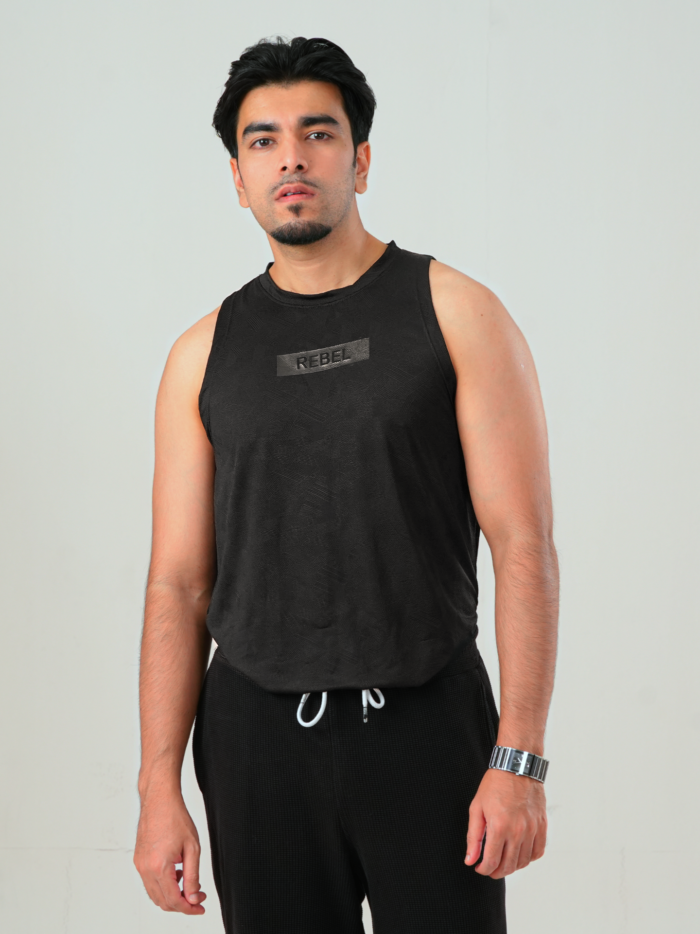 Gym Tank | Rebel Black