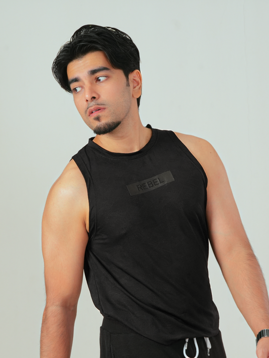 Gym Tank | Rebel Black