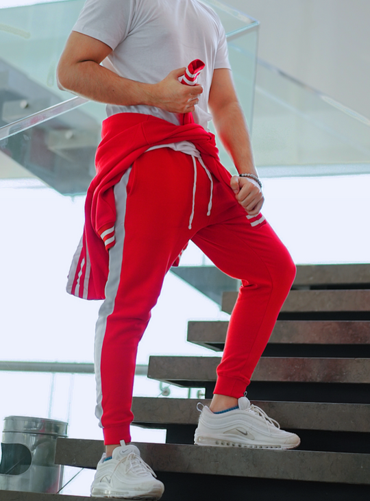 JOGGERS - Red
