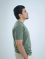 Fitted T-shirt - Olive green