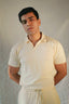 POLO T-SHIRT - Cream White