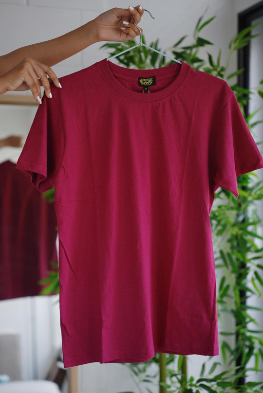 Basic T-shirt (Maroon)