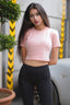 Crop top - Baby Pink