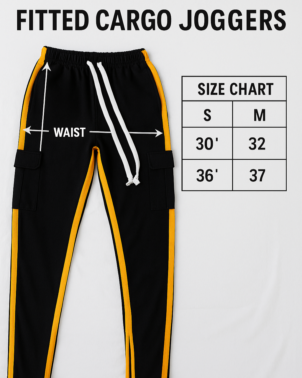 Fitted Cargo Jogger